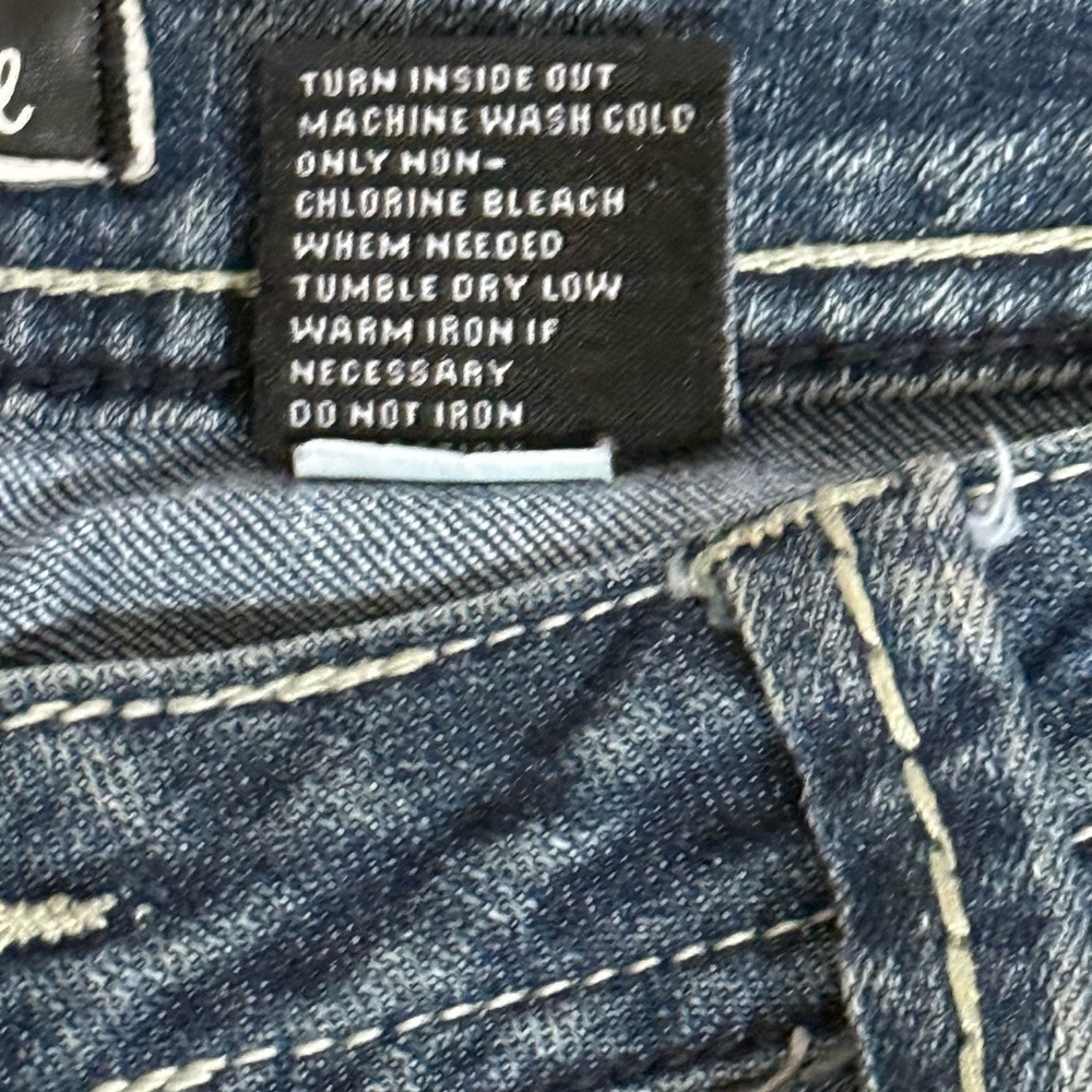 Soundgirl Dark Blue Skinny Jeans - Picture 6 of 12
